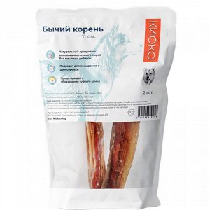 КИОКО Лакомство д/соб Бычий корень L 11см 40гр (1/1)