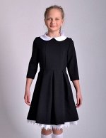 Школьное платье: Анна черное