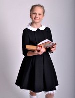 Школьное платье Анна Черное