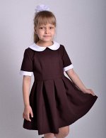 Школьное платье: Алиса горький шоколад