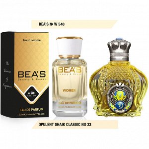 Beas W548 Shaik №33 Women edp 50 ml