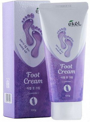 Крем для ног "Лаванда" Ekel Foot cream Lavender, 100 гр, ,
