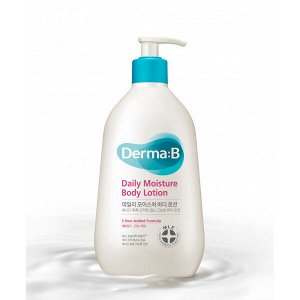 Лосьон для тела на лямеллярной эмульсии Derma:B Daily Moisture Body Lotion 400 мл., ,