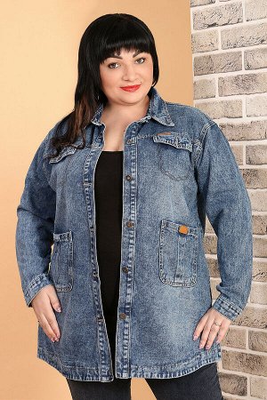 Куртка джинсовая женская больших размеров