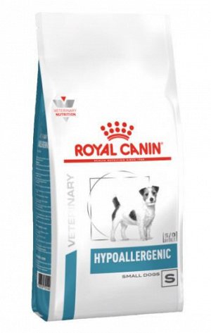 Royal Canin Hypoallergenic Small Dog диета сухой корм для собак мелких пород с пищевой аллергией или непереносимостью 1кг