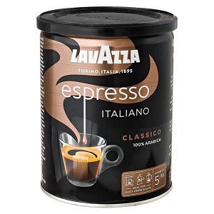 Кофе LAVAZZA ESPRESSO ITALIANO CLASSICO 250 г ж/б молотый