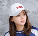 Кепка унисекс, с надписью, цвет белый