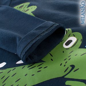 Лонгслив (футболка с длинным рукавом) "крокодил" MilanKo