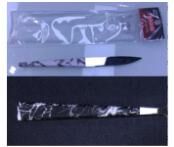 Нож столовый "Черный мрамор" серия Proud 23см /Арт-16801-17/334237/YW