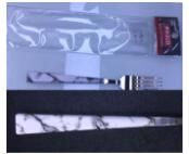 Вилка столовая "Белый мрамор" серия Proud 20,6см /Арт-16801-20/333971/YW