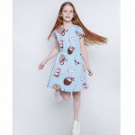Платье кулирка 0680100803 для девочки