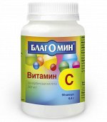Благомин Витамин С (Аскорбиновая Кислота 300мг) Капс. 0,4г №90 (Бад)