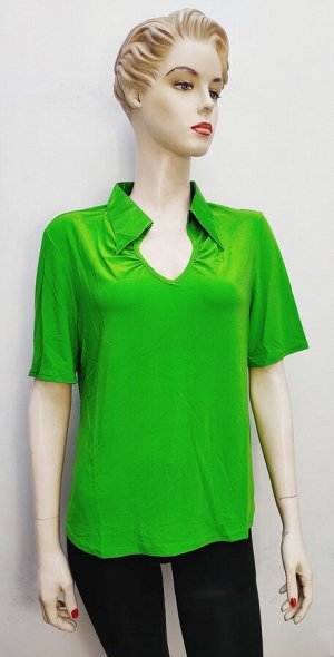 Блуза Стильная блуза для дам, свободного кроя,короткий рукавчик.
Состав: вискоза-95%, эластан-5%