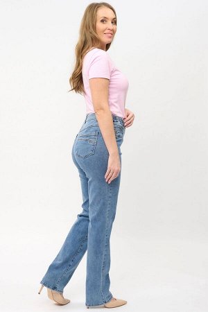Прямые голубые джинсы (ряд 48-60) арт. LSS73158-068-3