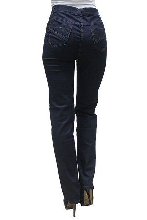 Слегка приуженные темно-синие джинсы (ряд 46-58) арт. SS71492-161-1