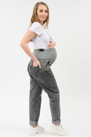 Серые джинсы для беременных (ряд M-2XL) арт.M698-3269