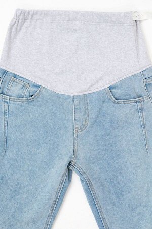 Голубые джинсы для беременных (ряд M-3XL) арт.M692-1518