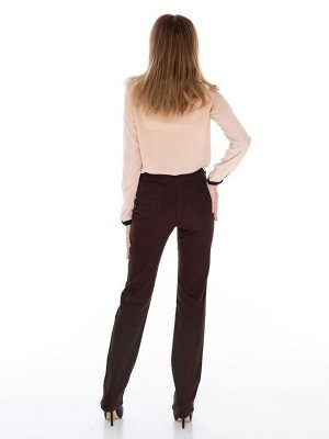 Слегка приуженные коричневые джинсы (ряд 44-56) арт. SS72867-1751-4