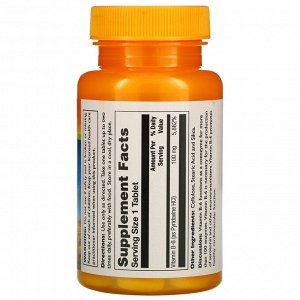 Thompson, витамин B6, 100 мг, 60 таблеток