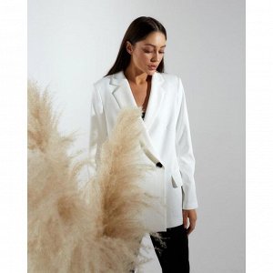 Пиджак женский двубортный MIST, цвет белый