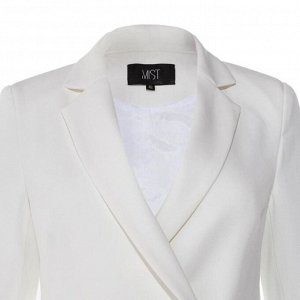Пиджак женский двубортный MIST, цвет белый
