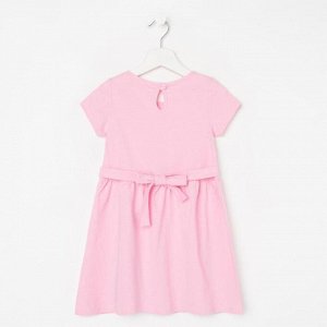 Платье для девочки, цвет розовый, рост 98 см
