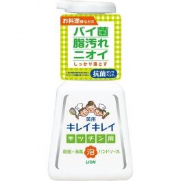 Кухонное антибактериальное мыло-пенка для рук "KireiKirei" с маслом цитрусовых (помпа) 230 мл / 20