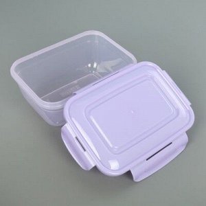 Набор контейнеров пищевыx, воздуxонепроницаемыx 4 шт: 0,4 л, 0,8 л, 1,4 л, 2,3 л