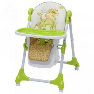 Стульчик для кормления Polini kids Disney baby 470 «Король Лев », зелёный