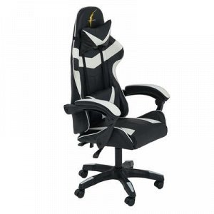 Кресло игровое SL™ CERBERUS YS-915, чёрно-белое