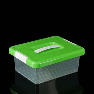Контейнер для xранения с крышкой FunBox Standart, 3 л, 25?20?10 см, цвет МИКС