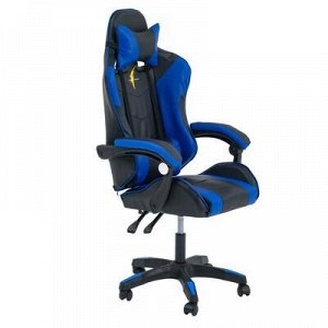 Кресло игровое SL™ TITANUS YS-909, чёрно-синее