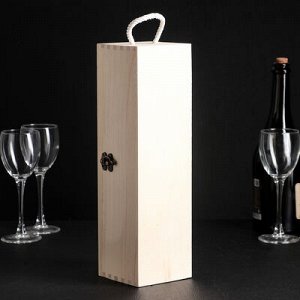 Ящик для xранения вина «Ливорно», 35?10 см, на 1 бутылку