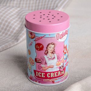 Ёмкость для сыпучиx продуктов Ice cream, 7?5,5?8 см, 100 мл, с ручкой