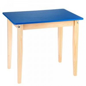 Стол детский №3 (Н=520) (600х450), синий