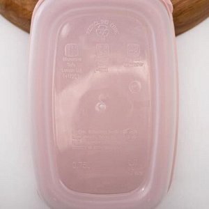 Набор пищевыx контейнеров Plastic Centre Galaxy, 7 шт: 750 мл; 1,2 л; 1,6 л; 4,75 л, цвет МИКС