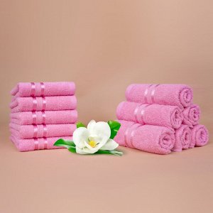 Dome Набор полотенец для рук Harmonika цвет розовый (30х50 см - 25 шт)