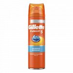 GILLETTE FUSION Гель для бритья Увлажнение 200мл