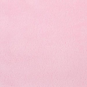 Плед "Крошка Я" Розовый, 90х90 см, полиэстер 100%, велсофт