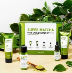 Набор миниатюр для сужения пор с чаем матча Super Matcha Pore Care Starter Kit