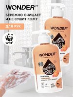 Экогель для мытья рук и умывания (розовые персики) WONDER LAB 500 мл
