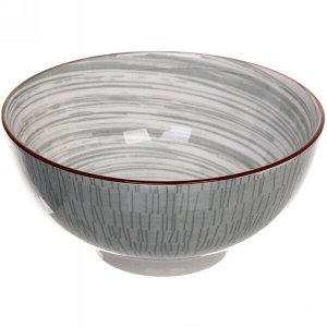 Салатник керамический "Тоскана" 800мл 15,5*7см серый
