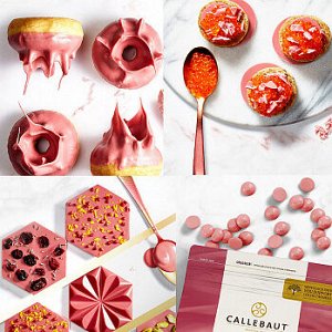 Шоколад Callebaut RUBY Chocolate / РУБИНОВЫЙ 47.3% 2,5 кг (CHR-R35RB1-E4-U70)