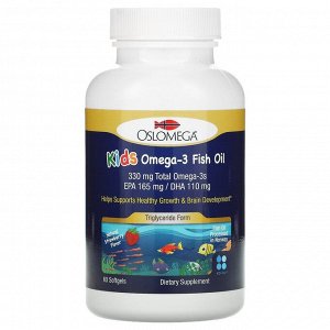 Oslomega, Омега-3 из рыбьего жира для детей