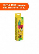 RIO Sticks палочки для волнистых попугаев и экзотов Фрукты 2*40г АКЦИЯ!