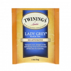Twinings, Lady Grey Tea, Naturally Decaffeinated, 20 Tea Bags, 1.41 oz (40 g)