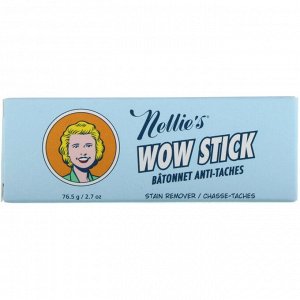 Nellie's, Wow Stick, пятновыводитель, 76,5 г (2,7 унции)