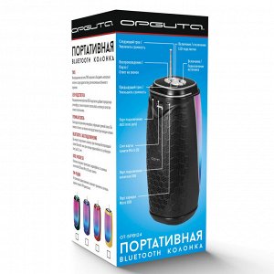 Колонка портативная с BLUETOOTH  OT-SPB124 чёрная