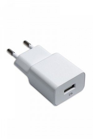 Exployd, 2.1A, 1хUSB, белый