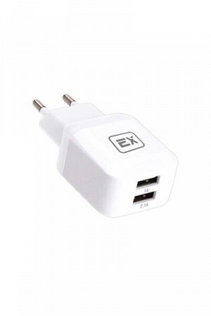 Exployd, 3.1A, 2.1А+1А, 2хUSB, белый